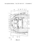 STORAGE PART STRUCTURE FOR SADDLE TYPE VEHICLE diagram and image