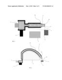 FOUR TERMINAL NANO-ELECTROMECHANICAL SWITCH WITH A SINGLE MECHANICAL     CONTACT diagram and image