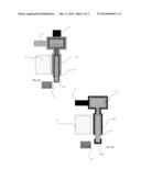 FOUR TERMINAL NANO-ELECTROMECHANICAL SWITCH WITH A SINGLE MECHANICAL     CONTACT diagram and image