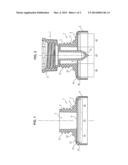 TUBE HEAD WITH INSERT FORMING A BARRIER diagram and image