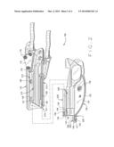 HOLSTER WITH INTERCHANGEABLE COWLINGS diagram and image