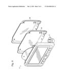 MONITOR-MOUNTING SYSTEM FOR A LAND VEHICLE HEADREST diagram and image