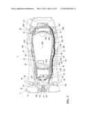 ROUTING STRUCTURE FOR SADDLE TYPE VEHICLE diagram and image