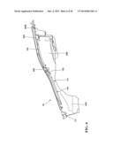 ROUTING STRUCTURE FOR SADDLE TYPE VEHICLE diagram and image