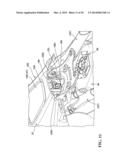 ROUTING STRUCTURE FOR SADDLE TYPE VEHICLE diagram and image