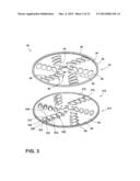 FOOD PROCESSOR AND ADJUSTABLE CUTTING ASSEMBLY diagram and image