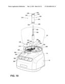 FOOD PROCESSOR AND ADJUSTABLE CUTTING ASSEMBLY diagram and image