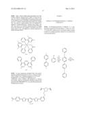 BIS(SULFONYL)BIARYL DERIVATIVES AS ELECTRON TRANSPORTING AND/OR HOST     MATERIALS diagram and image