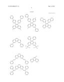 ORGANIC EL ELEMENT AND SOLUTION CONTAINING ORGANIC EL MATERIAL diagram and image