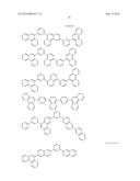 ORGANIC EL ELEMENT AND SOLUTION CONTAINING ORGANIC EL MATERIAL diagram and image