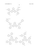 ORGANIC EL ELEMENT AND SOLUTION CONTAINING ORGANIC EL MATERIAL diagram and image