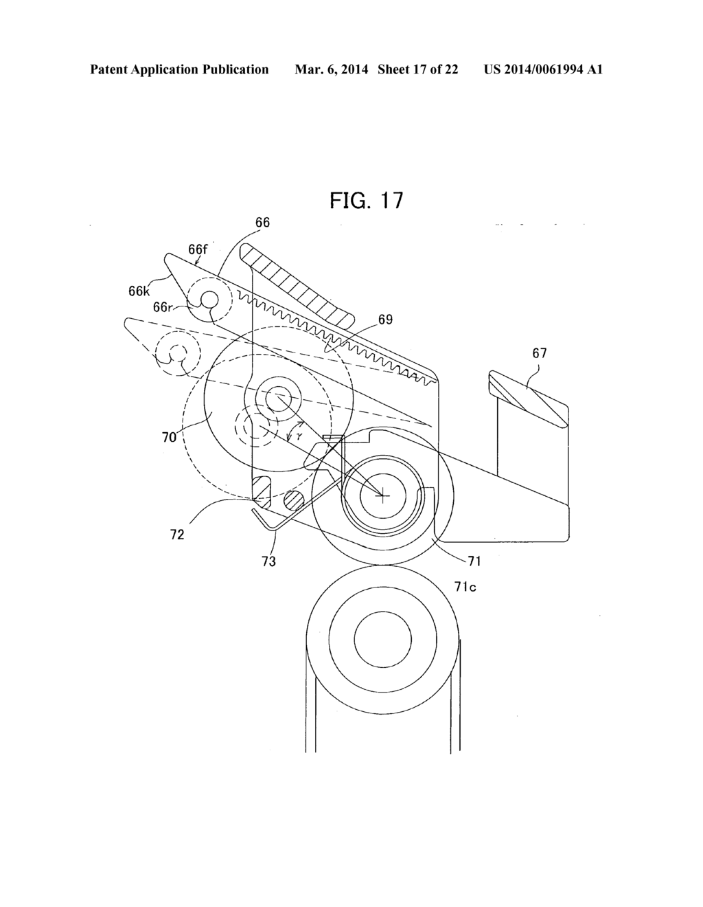 SHEET STORING APPARATUS, POST-PROCESSING APPARATUS AND IMAGE FORMING     SYSTEM HAVING THE SAME - diagram, schematic, and image 18