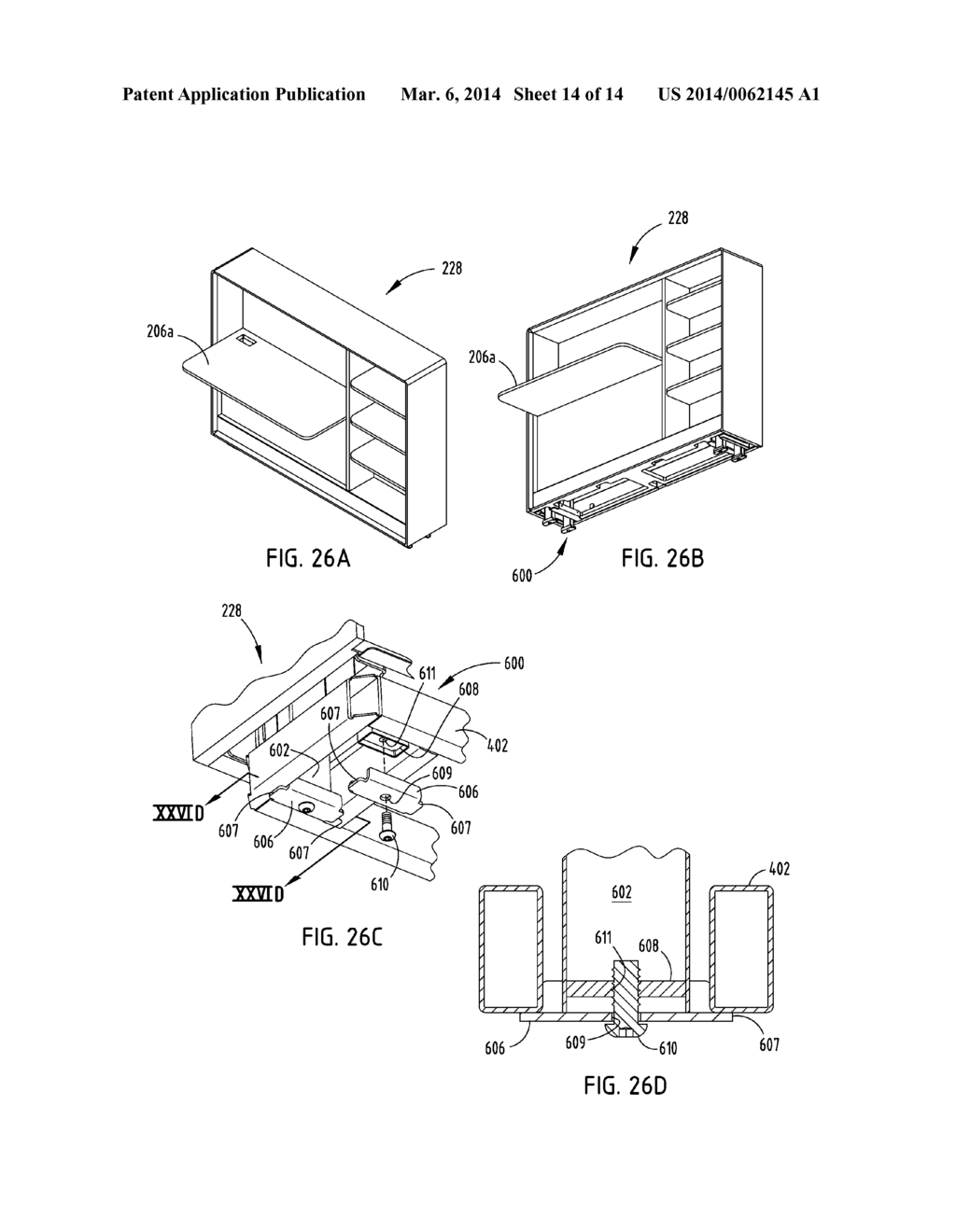 Article of Furniture with Modular Construction - diagram, schematic, and image 15