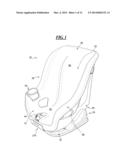 Reclinable Child Seat Assembly diagram and image