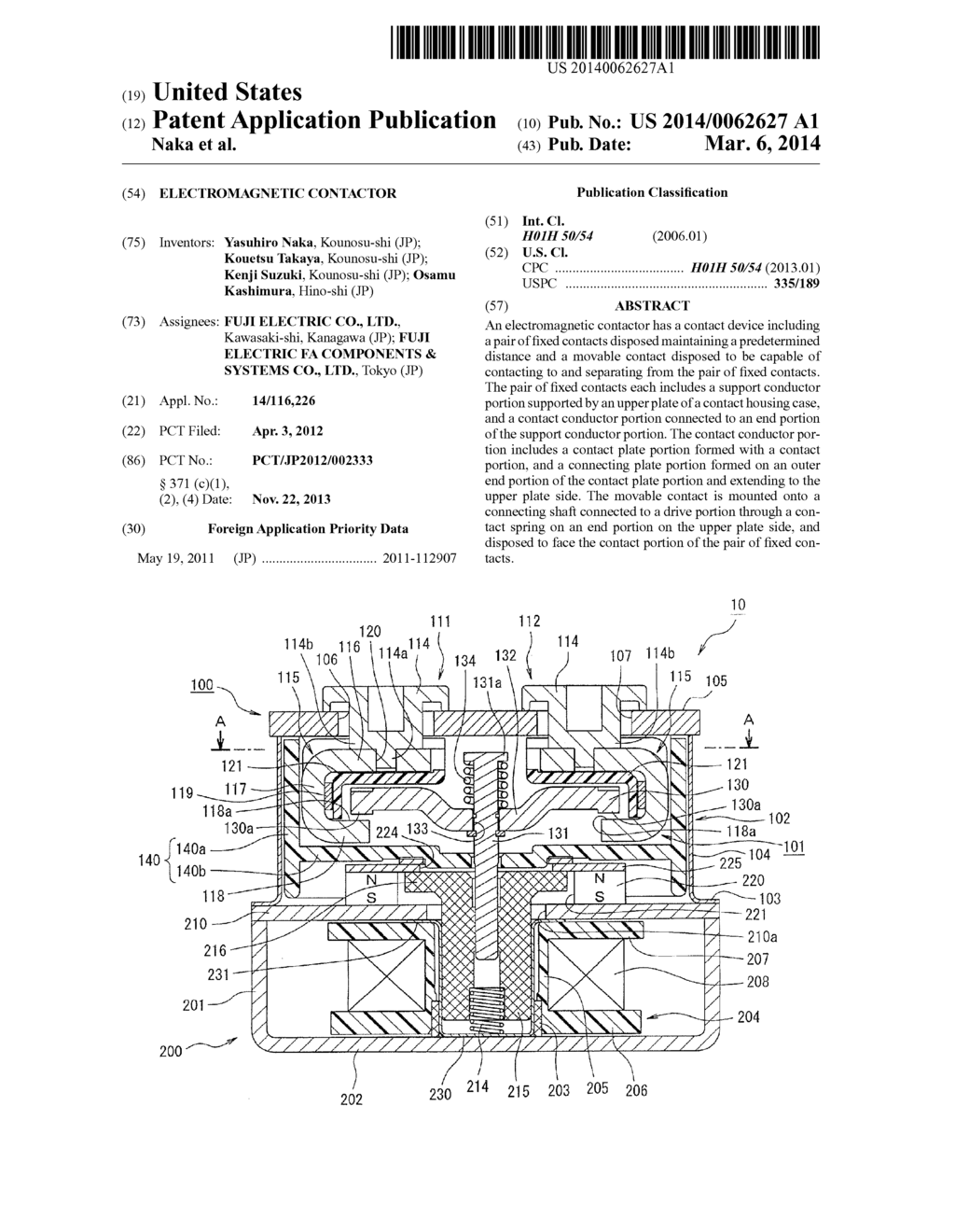 ELECTROMAGNETIC CONTACTOR - diagram, schematic, and image 01