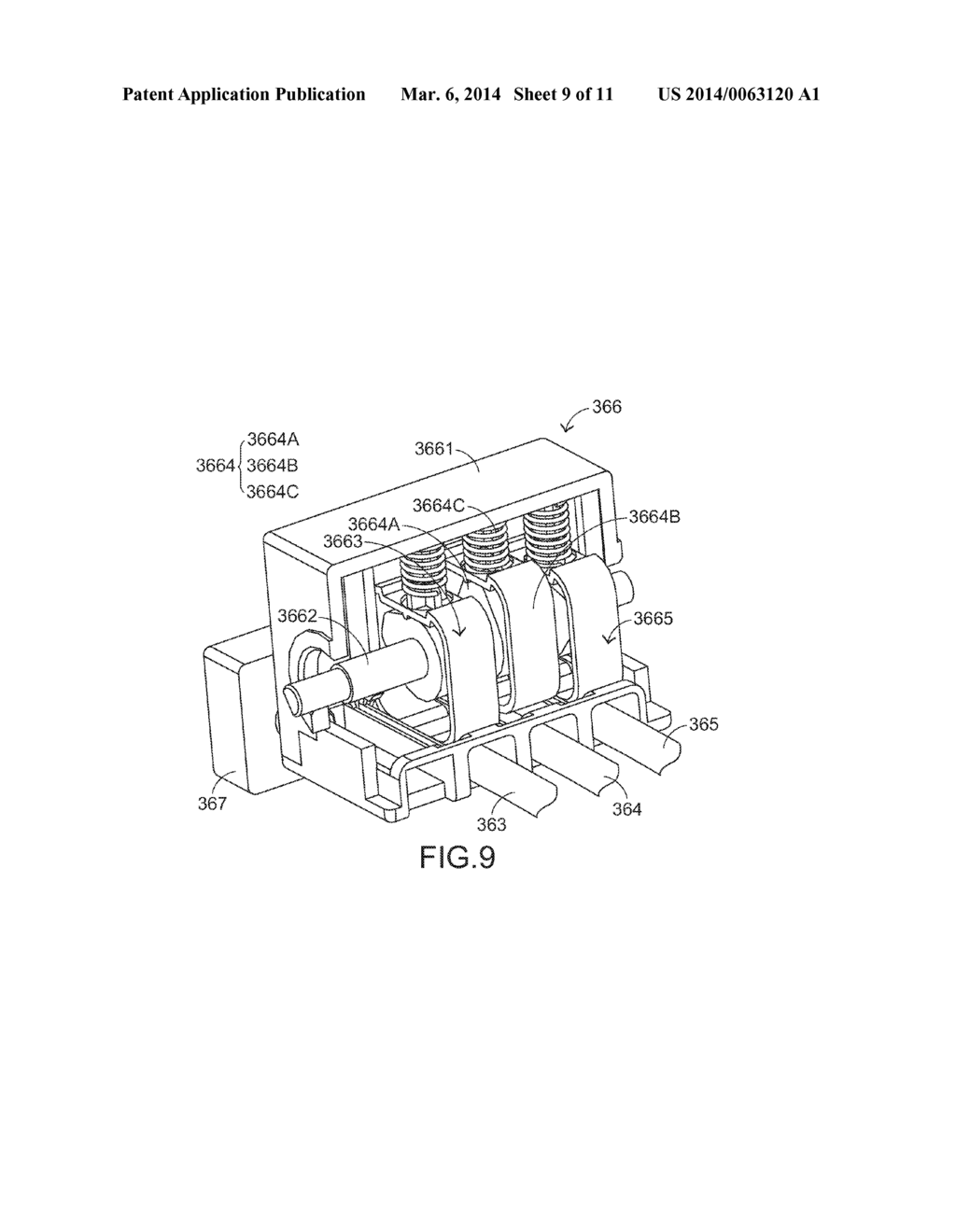 NOZZLE CLEANING MECHANISM OF INKJET PRINTING DEVICE - diagram, schematic, and image 10