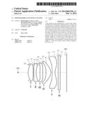 PHOTOGRAPHING LENS OPTICAL SYSTEM diagram and image