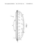 CURVED PRINTED CIRCUIT BOARDS, LIGHT MODULES, AND METHODS FOR CURVING A     PRINTED CIRCUIT BOARD diagram and image