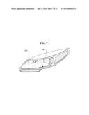 HEAD LAMP FOR VEHICLE AND METHOD OF CONTROLLING THE SAME diagram and image