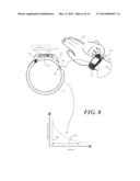 WEARABLE DEVICE WITH ACOUSTIC USER INPUT AND METHOD FOR SAME diagram and image