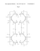 RETAINER FOR BALL BEARING, AND BALL BEARING diagram and image