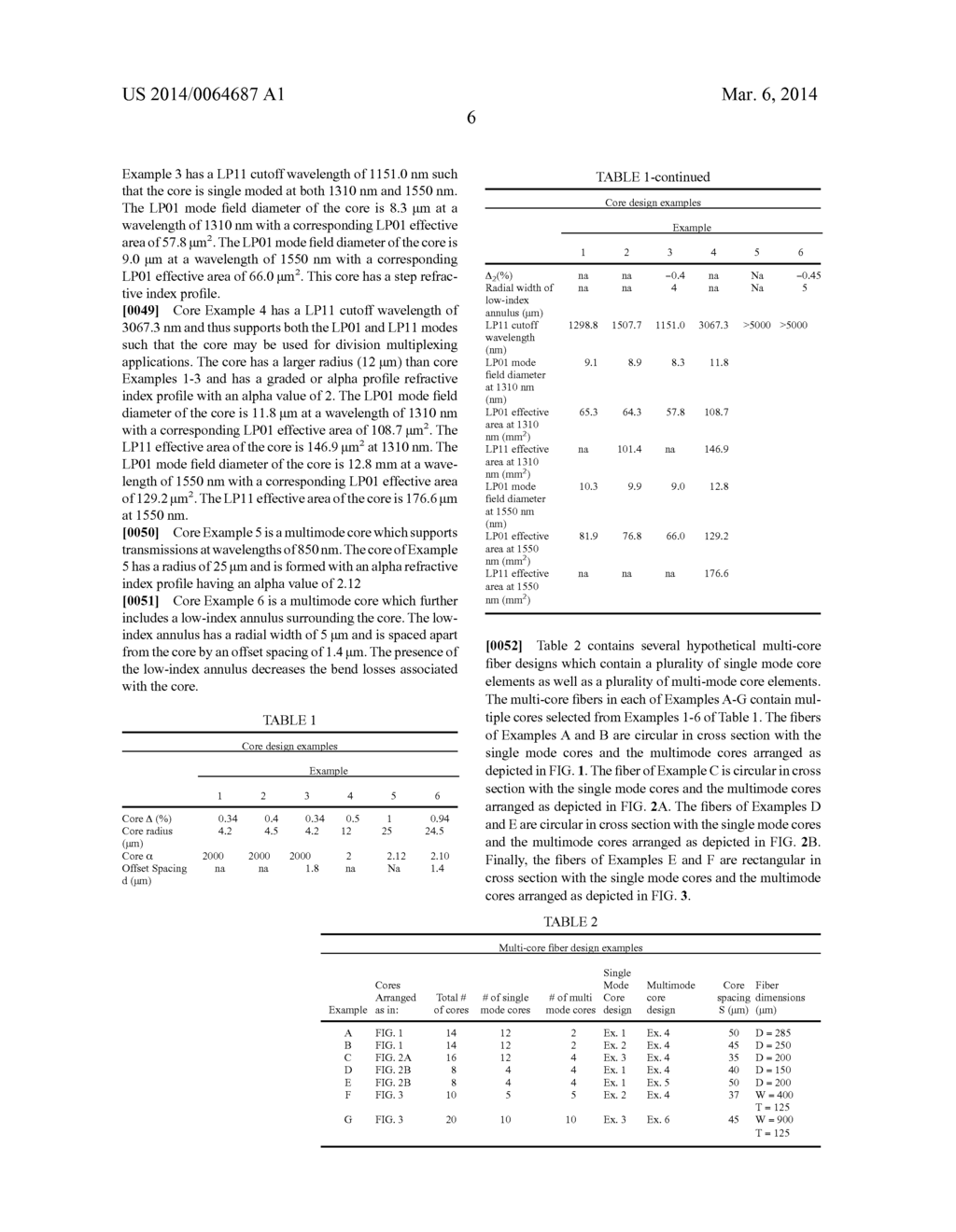 MULTI-CORE OPTICAL FIBERS WITH SINGLE MODE AND MULTIMODE CORE ELEMENTS - diagram, schematic, and image 12