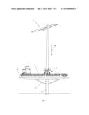 METHOD OF INSTALLING AN OFFSHORE WIND TURBINE AND A TRANSPORT VESSEL     THEREOF diagram and image