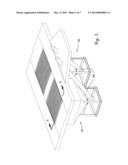 GRAIN STORAGE PIT WITH CURVED COVERING GRATE AND ADJUSTABLE UNLOADING TUBE diagram and image