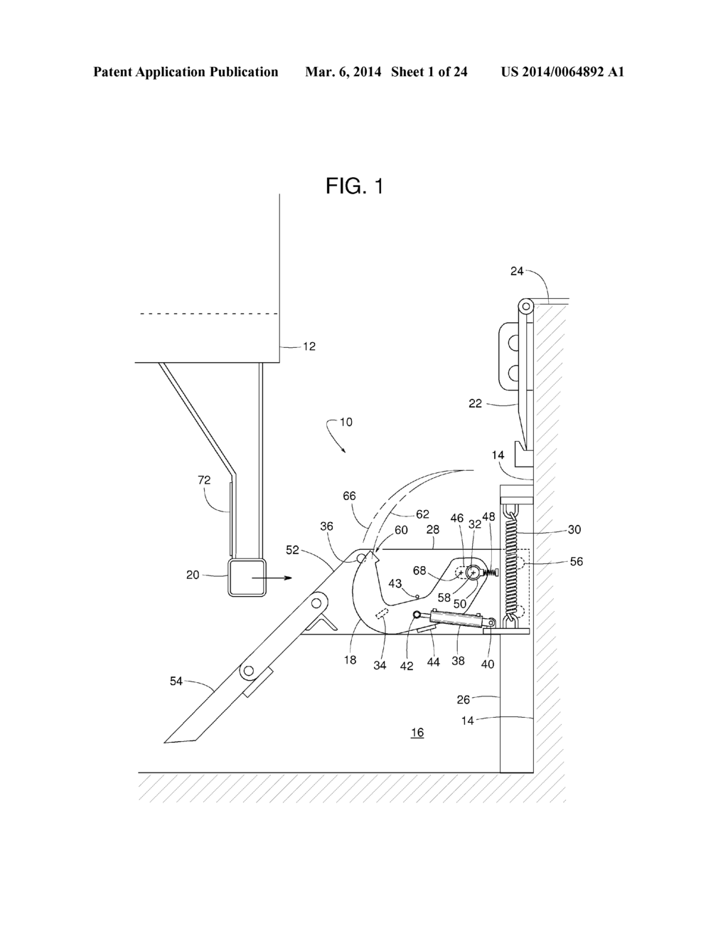 VEHICLE RESTRAINTS WITH ROTATING AND TRANSLATING BARRIERS - diagram, schematic, and image 02