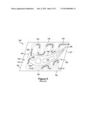 COOLING ARRANGEMENT FOR PLATFORM REGION OF TURBINE ROTOR BLADE diagram and image