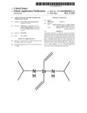 Amino Vinylsilane Precursors for Stressed SiN Films diagram and image