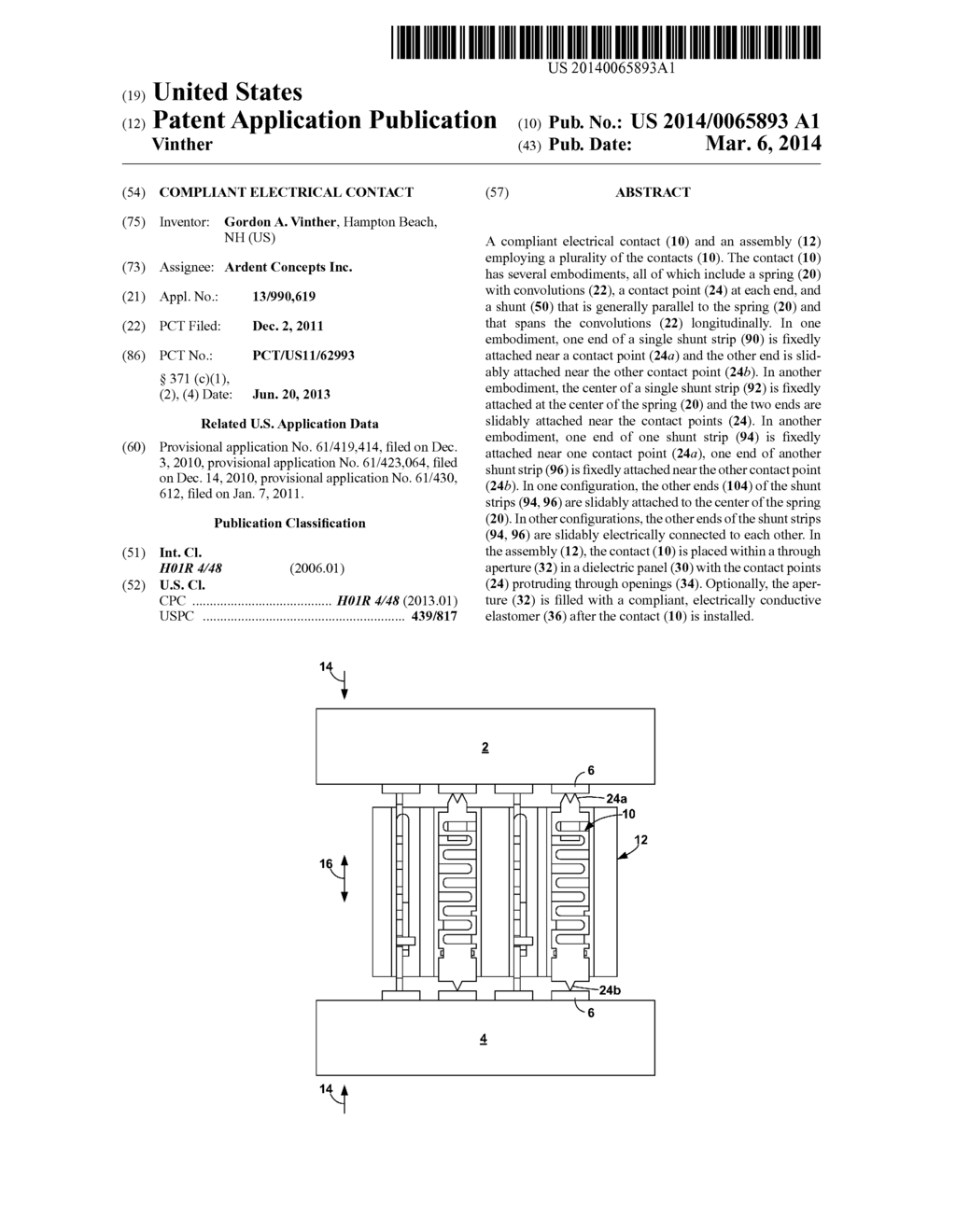 Compliant Electrical Contact - diagram, schematic, and image 01