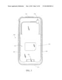 WIRELESS COMMUNICATION ACCESSORY FOR A MOBILE DEVICE diagram and image