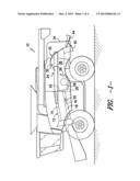 Windrow Door Assembly for an Agricultural Combine diagram and image