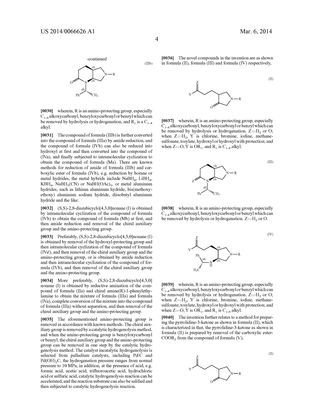 ASYMMETRIC SYNTHESIS METHOD, RELATED RAW MATERIAL AND PREPARATION METHOD     OF (S,S)-2,8-DIAZABICYCLO[4,3,0]NONANE - diagram, schematic, and image 05