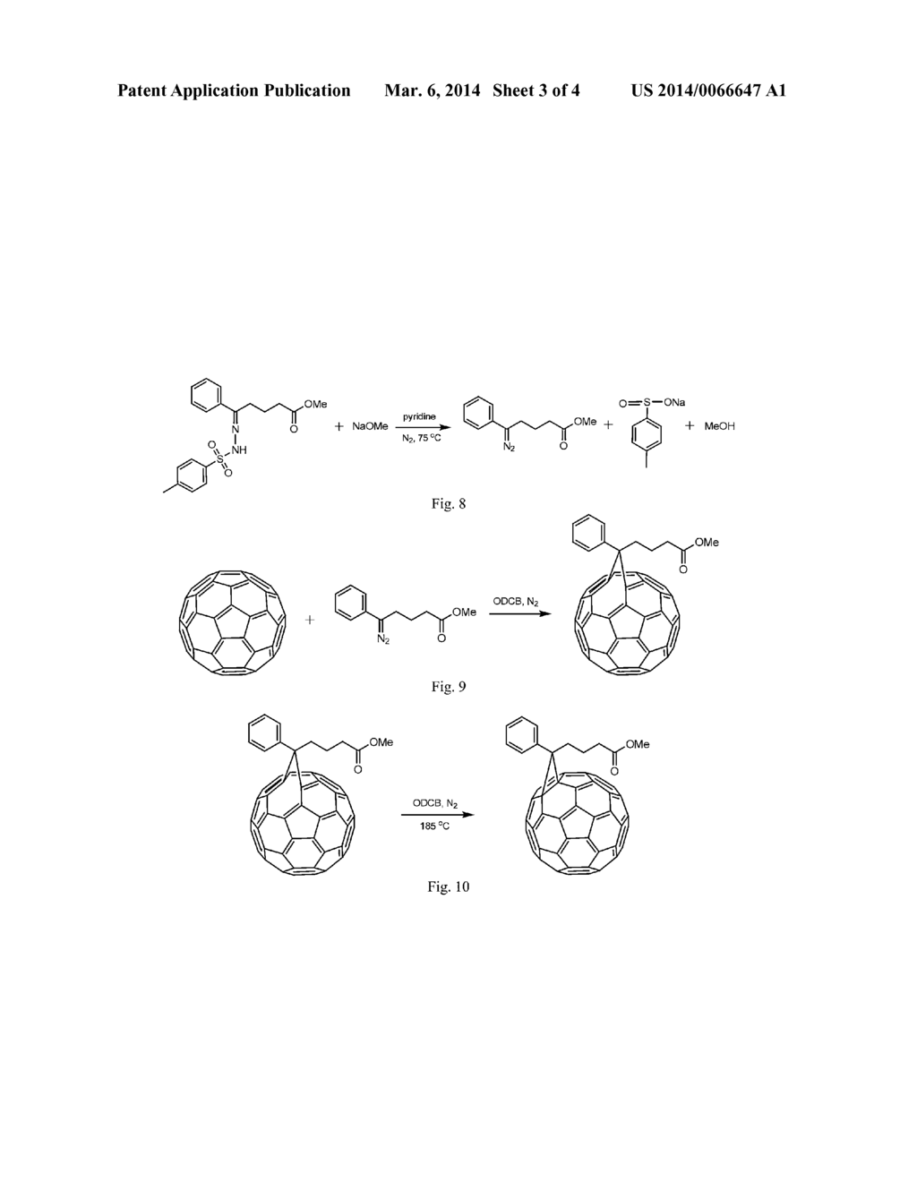 METHOD FOR SYNTHESIS OF [6,6]-PHENYL-C61-BUTYRIC ACID METHYL ESTER (PCBM)     AND FULLERENE DERIVATIVES - diagram, schematic, and image 04