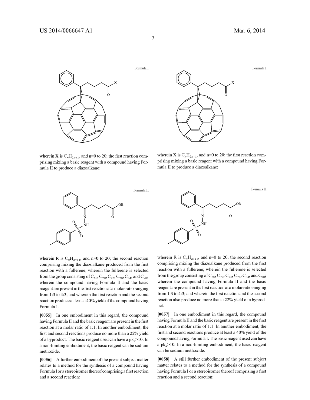 METHOD FOR SYNTHESIS OF [6,6]-PHENYL-C61-BUTYRIC ACID METHYL ESTER (PCBM)     AND FULLERENE DERIVATIVES - diagram, schematic, and image 12