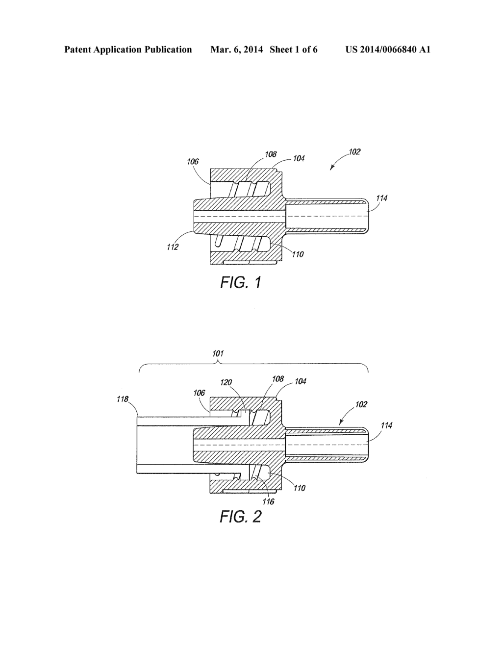 High-Flow Luer Lock Connector for a Luer Lock Connection - diagram, schematic, and image 02