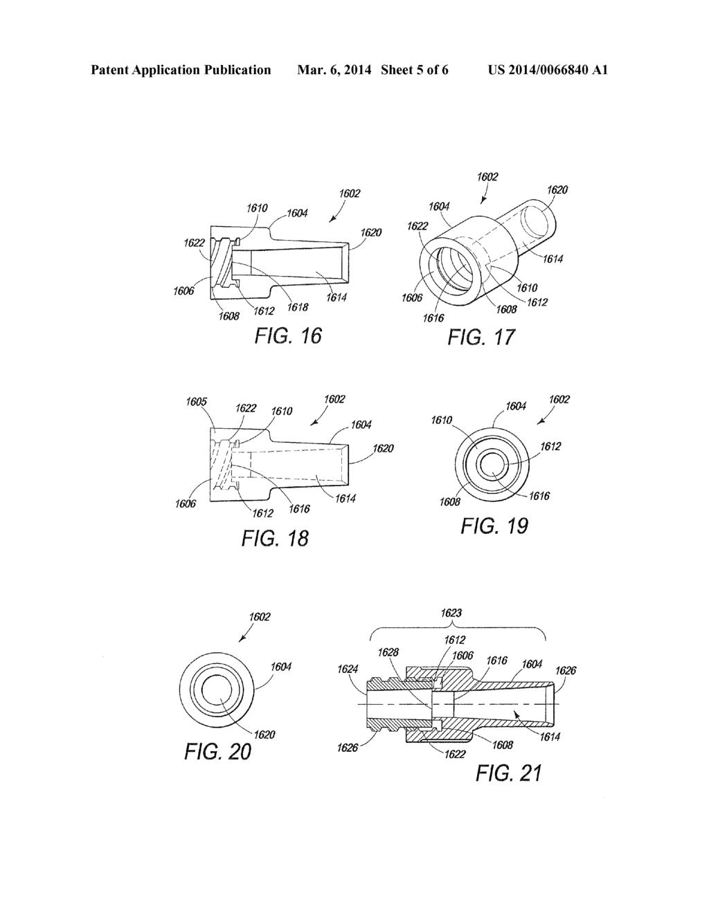 High-Flow Luer Lock Connector for a Luer Lock Connection - diagram, schematic, and image 06