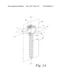 ADJUSTABLE BONE SCREW ASSEMBLY diagram and image