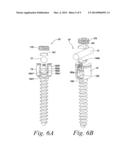 ADJUSTABLE BONE SCREW ASSEMBLY diagram and image