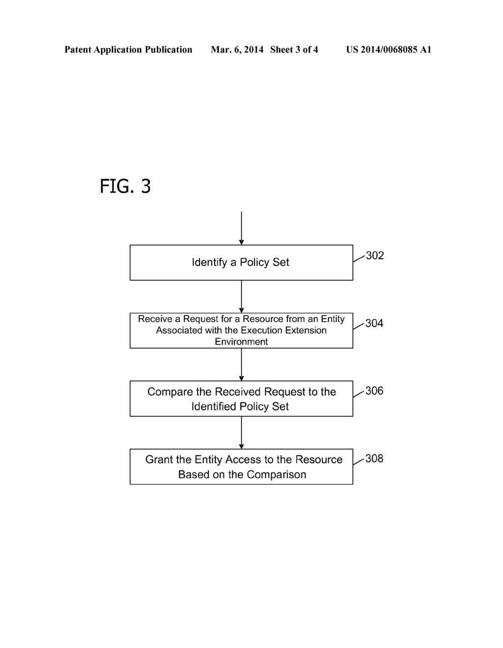 CONTROLLING ACCESS TO RESOURCES BY HOSTED ENTITIES - diagram, schematic, and image 04