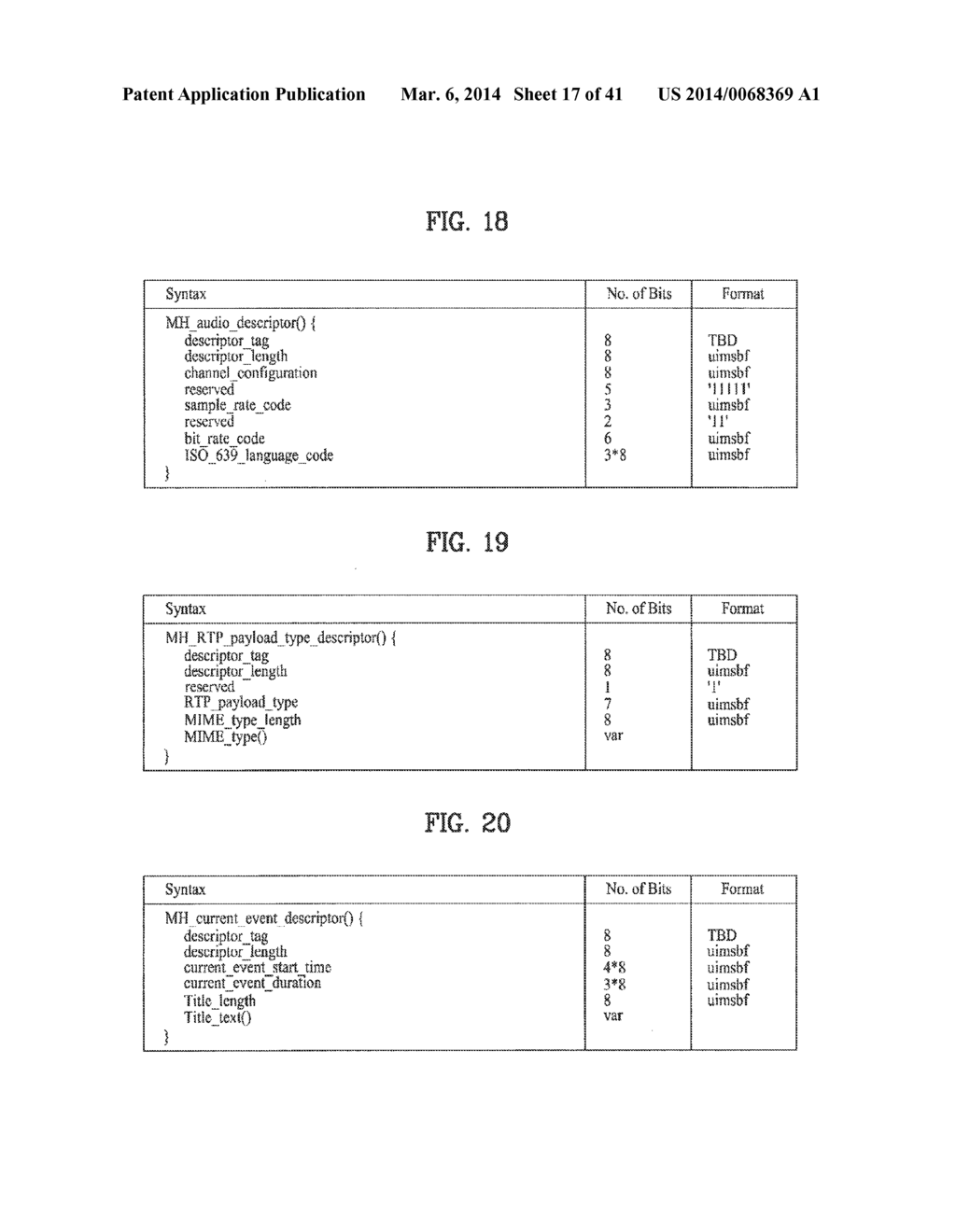 DIGITAL BROADCASTING SYSTEM AND DATA PROCESSING METHOD - diagram, schematic, and image 18