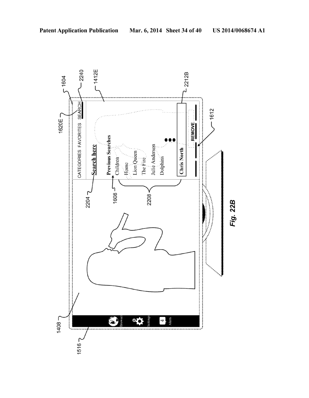 PANEL USER INTERFACE FOR AN INTELLIGENT TELEVISION - diagram, schematic, and image 35