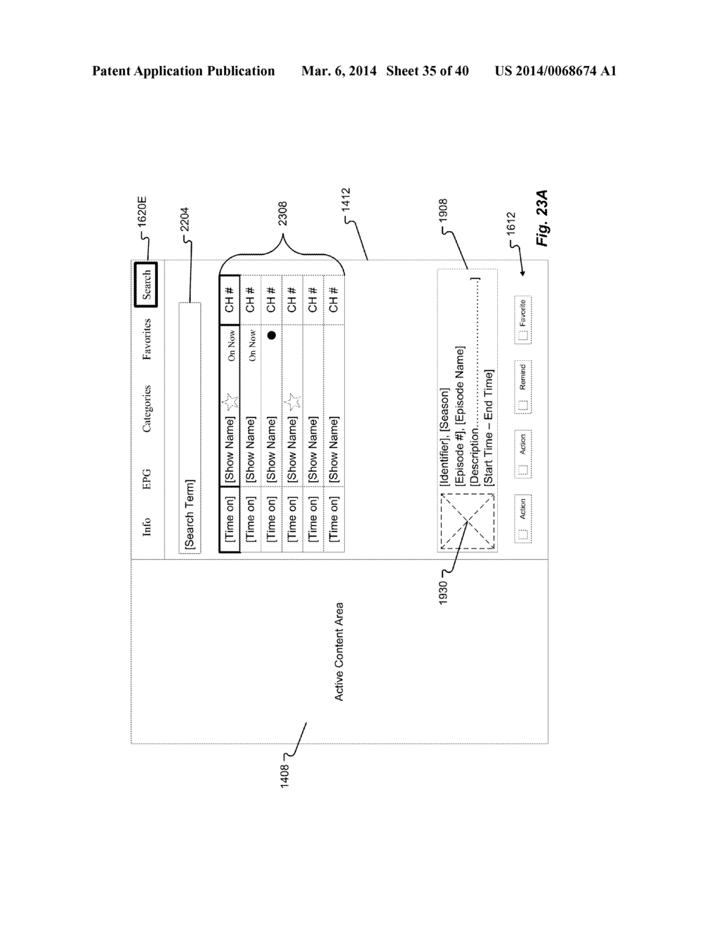 PANEL USER INTERFACE FOR AN INTELLIGENT TELEVISION - diagram, schematic, and image 36