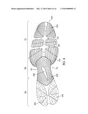Article of Footwear With Elongated Shock Absorbing Heel System diagram and image