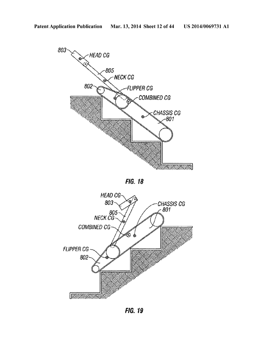 Maneuvering Robotic Vehicles Having A Positionable Sensor Head - diagram, schematic, and image 13