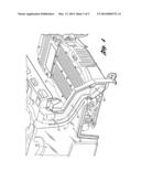 Interior Body Trim Assembly with Integrated Passage for Vehicle Traction     Battery diagram and image