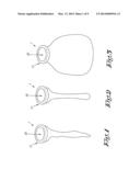 Bag Intended For Being Applied In An External Container For Forming A     Pressure Vessel With Two Separate Compartments, Pressure Vessel And     Series Of Pressure Vessels Having Diverse Dimensions Fabricated With Such     A Bag, As Well As Method For Fabricating Such A Series Of Pressure     Vessels diagram and image