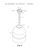 Bag Intended For Being Applied In An External Container For Forming A     Pressure Vessel With Two Separate Compartments, Pressure Vessel And     Series Of Pressure Vessels Having Diverse Dimensions Fabricated With Such     A Bag, As Well As Method For Fabricating Such A Series Of Pressure     Vessels diagram and image